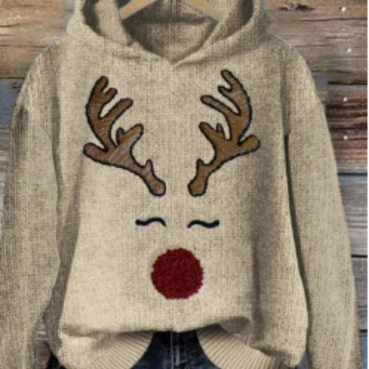Women's Reindeer Hoodie
