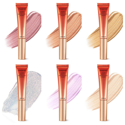 PHOFAY Highlighter Wand – Liquid Glow Makeup Stick