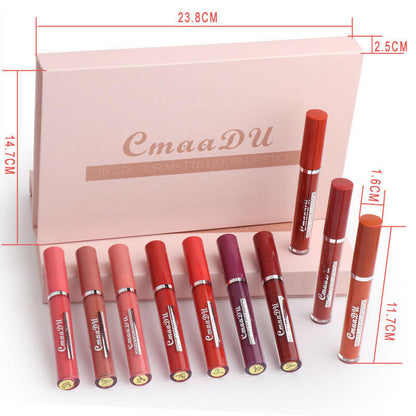 CmaaDU Matte Lipstick - Waterproof
