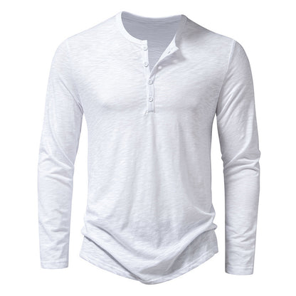 Men's Lightweight Long-sleeved T-shirt - Five Colors Available