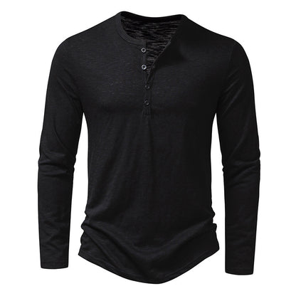 Men's Lightweight Long-sleeved T-shirt - Five Colors Available