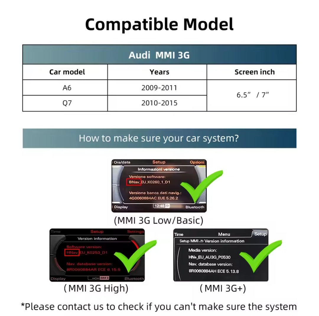 Carplay and Android Auto Retrofit Kit